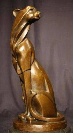 What Is Art Deco, Art Deco Cat, Art Deco Inspiration, Art Deco Decor, Art Deco Sculpture, Deco Decor, Deco Retro, Art Deco Home, Art Deco Architecture