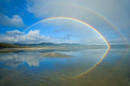 Till Galileo studied the characteristics of light, we could explain the phenomenon of the rainbow. Real Rainbow, Optical Phenomena, Rainbow Quote, Rainbow Sky, Point Perspective, Rainbow Aesthetic, Beautiful Rainbow, Over The Rainbow, Background Pictures