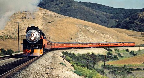 Fiction Prompts, Around The World Cruise, Steam Trains Photography, Passenger Train, Steam Engine Trains, Standard Gauge, Railroad History, Southern Pacific, Model Train Sets