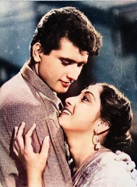 Mala Sinha, Manoj Kumar, Romantic Photo, Songs