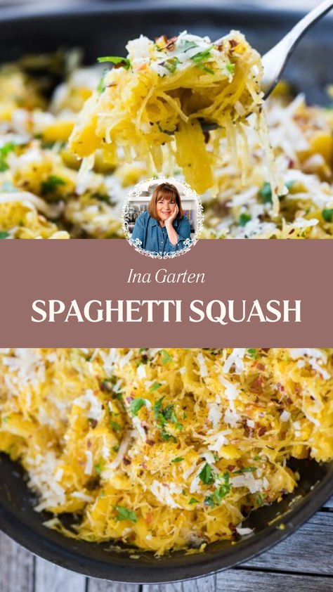 Ina Garten Spaghetti Squash Love And Lemons Spaghetti Squash, Spaghetti Squash Broccoli Recipes, Savory Spaghetti Squash, Peanut Squash Recipes, Seasoned Spaghetti Squash, Spaghetti Squash Zucchini Recipes, Non Dairy Spaghetti Squash Recipes, Chicken Broccoli Spaghetti Squash, Spaghetti Squash Crock Pot Recipes