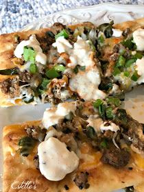 Estelle's: BEEF TACO FLATBREAD PIZZA Taco Flatbread, Beef Flatbread, Signature Recipes, New England Living, Beef Taco, Southern Culture, Southern Dishes, Flatbread Recipes, Flatbread Pizza