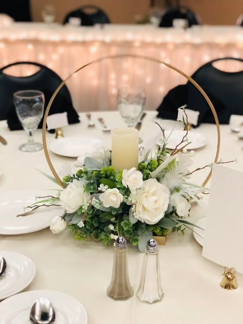 Gold centerpieces diy