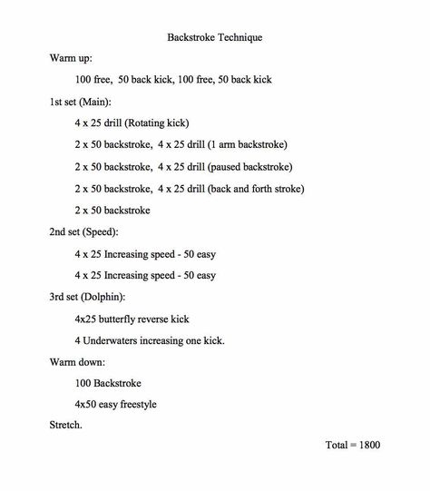 Backstroke Technique Workout - SkillsNT Swimming Swimming Inspiration, Swim Kick Set, Swimming Sets, Backstroke Swimming Technique, Swim Sets Workouts, Swim Workout, Swim Drills Workouts, Lap Swimming Workout, Swim Practice Workouts