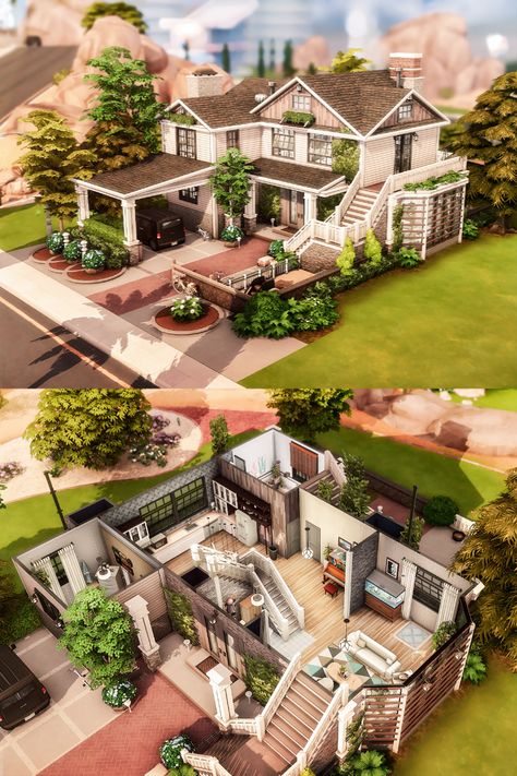 Sims Four Houses Floor Plans, Cottage Living Sims 4 House Layout, Fancy Sims 4 Houses, Sims 4 Floorplan 4 Bedroom, House Plans For Sims 4, Sims 3 Bedroom House, Sims 4 Cozy House Layout, Sims House Plans 4 Bedroom, 4 Bedroom House Plans Sims 4