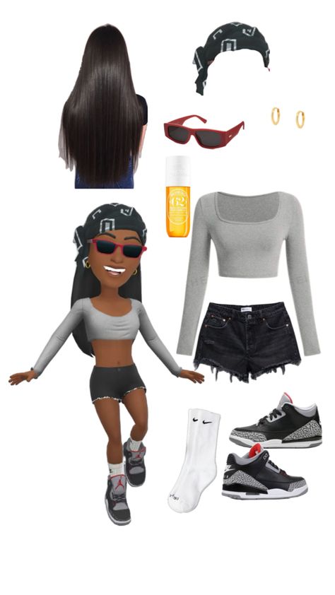 Re-creating my Bitmoji outfit only on Pinterest Bitmoji Outfits Baddie, Cute Snapchat Bitmoji Ideas, Crewneck Outfit, Bitmoji Outfits, Imvu Outfits Ideas Cute, Bratz Inspired Outfits, Cute Modest Outfits, Dark Feminine Aesthetic, Royal Outfits