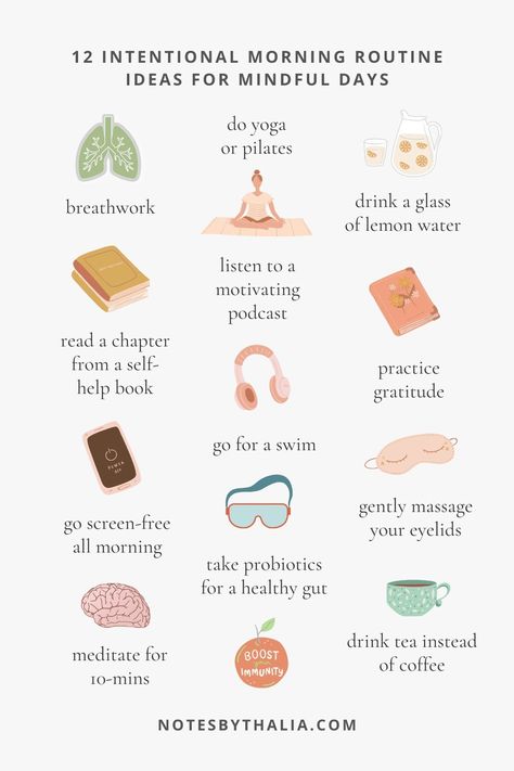 Morning Routine Aesthetic, Morning Routine Ideas, Slow Days, Morning Routine Checklist, Routine Aesthetic, Routine Ideas, Healthy Morning Routine, Self Care Bullet Journal, Vie Motivation