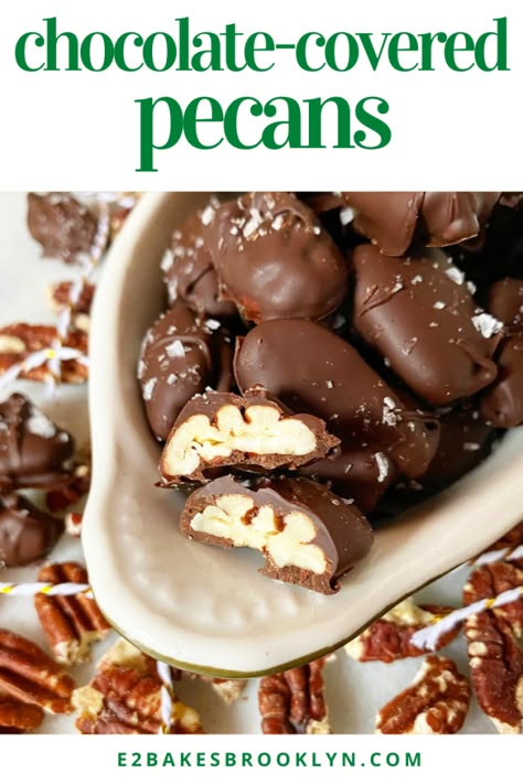 Candy Bars Recipes, Chocolate Covered Pecans Recipe, Exercise For Posture, Covered Pecans, Crock Pot Candy, Candied Nuts Recipe, Pecan Clusters, Pecan Candy, Chocolate Covered Pecans