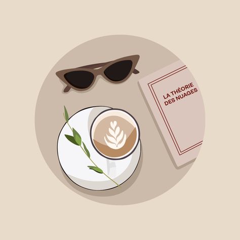 Fiverr Profile Pic, Coffee Profile Picture, Coffee Profile, Profile Picture Cartoon, Layout Illustration, Picture Cartoon, Flat Layout, Coffee Book, High Resolution Backgrounds