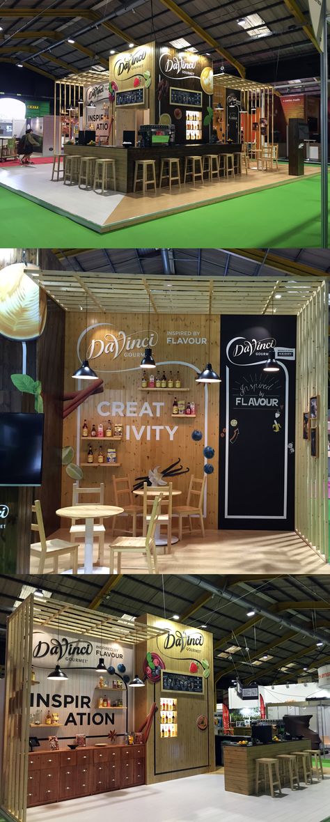 Da Vinci Gourmet unveiled a fresh new look at the international World of Coffee 2016 exhibition in the RDS Dublin. Exhibit Design were repsonsible for the application, build and installation of this new look in an engaging three-dimensional event space. https://www.exhibit.ie/da-vinci-world-of-coffee Coffee Expo Booth, Coffee Exhibition Booth, Small Booth Design, Dutch Lady, Small Booth, Expo Stand, Booth Decor, Coffee Shot, Coffee Stands