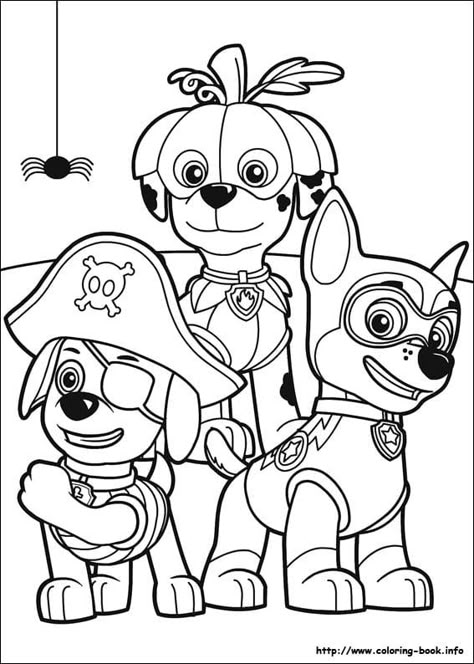 Nick Jr Coloring Pages, Paw Patrol Halloween, Halloween Coloring Pictures, Pictures To Print, Paw Patrol Printables, Halloween Coloring Pages Printable, Free Halloween Coloring Pages, Halloween Coloring Sheets, Skye Paw