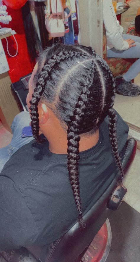 Four Plats Hairstyle, 4 Plats Hairstyles, 4 Braids Hairstyle Men, Mens 4 Braids Hairstyles, Gangsta Braids Men, Box Braids Ponytail Men, Men’s Dutch Braids, 4 Braids For Men, Cool Men’s Braids