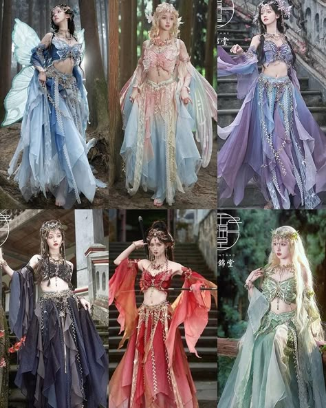 𝑬𝒍𝒍𝒊𝒔 𝑶𝒓𝒅𝒆𝒓 ✨ (@ellis.order) • Instagram photos and videos Butterfly Clothes Design, Butterfly Outfit Ideas, Elf Cosplay Outfit, Random Outfits Ideas, Enchanted Dresses, Sirens Fashion, Butterfly Outfit, Magic Clothes, Elf Dress