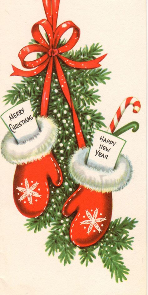 Vintage Merry Christmas, Vintage Christmas Images, Merry Christmas Vintage, Old Christmas, Old Fashioned Christmas, Christmas Scenes, Vintage Christmas Cards, Christmas Illustration, Candy Canes