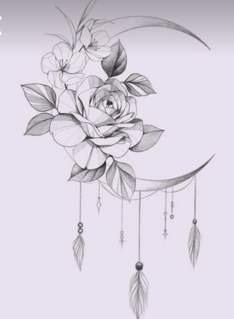 Tattoo Designs Floral, Shoulder Piece Tattoo, Alas Tattoo, Horse Tattoo Design, Small Shoulder Tattoos, Armband Tattoos, Rose Tattoos For Women, Hip Tattoos Women, Moon Tattoo Designs