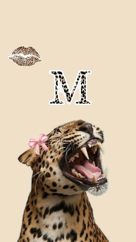 M🤍 Goofy Wallpaper, Artsy Wallpaper Iphone, Artsy Wallpaper, Glamour Wallpaper, Cheetah Print Background, I Love My Mum, Alphabet Design Projects, Cute Aesthetic Wallpaper, Leopard Print Wallpaper