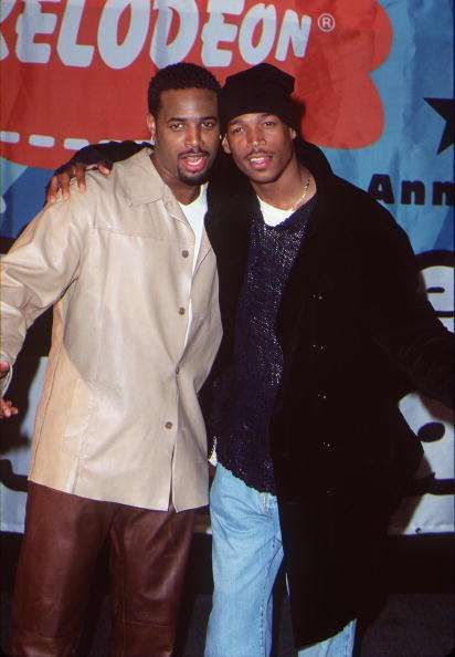 Wayans Brothers, Wayne Brothers, Shawn Wayans, Marlon Wayans, 90s Hip Hop Fashion, 90s Men, Mtv Movie Awards, Gta San Andreas, Teen Choice Awards