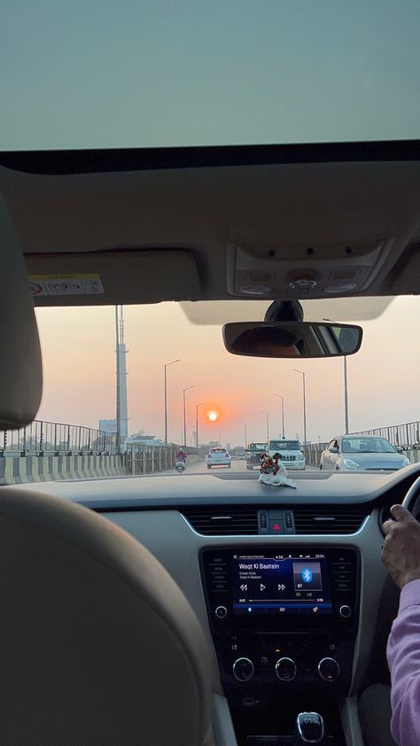 Car Front Seat View, View Snap, Sunset Snap, Car Snap, Car Drives, Car Front Seat, Lang Leav, Friend Photography, Birthday Captions Instagram