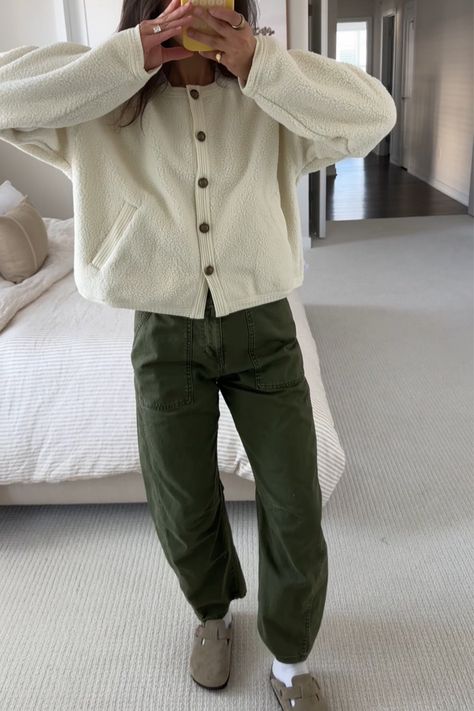 Hug Me Sherpa Cardi curated on LTK Corduroy Joggers Outfit, Corduroy Joggers, People Hugging, Fall Winter Capsule Wardrobe, Olive Jeans, Sweatshirt Cardigan, 2023 Mood, Cardigan Outfit, Joggers Outfit