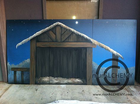 manger christmas play backdrop nativity | Flickr - Photo Sharing! Nativity Scene Backdrop, Nativity Background, Nativity Backdrop Stage Design, Town Of Bethlehem Backdrop, Bethlehem Scene For Play, Nativity Scene Play Backdrop, Manger Scenes Nativity, Christmas Skits, Christmas Stage Design