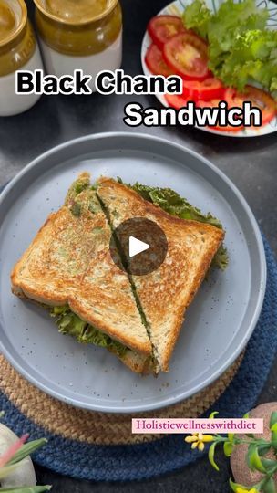 537K views · 25K reactions | Looking For a Protein Breakfast?

Try This Black Chana Sandwich

Follow @holisticwellnesswithdiet for more quick and easy recipes

#sandwich #sandwichrecipe #healthysandwich #sandwiches #sandwichlover #weightloss #healthylunch #lunch #lunchideas #dinner #healthydinner #dinnerideas #weightlossgoals #holisticwellnesswithdiet #reels #reelsinstagram #fatloss | Holistic Wellness With Diet | 9bynamrata · Original audio Black Chana Recipe, Fat Free Snacks, Chana Recipe, Healthy Sandwiches, Quick And Easy Recipes, Protein Breakfast, Sandwich Recipes, Fat Free, Healthy Lunch