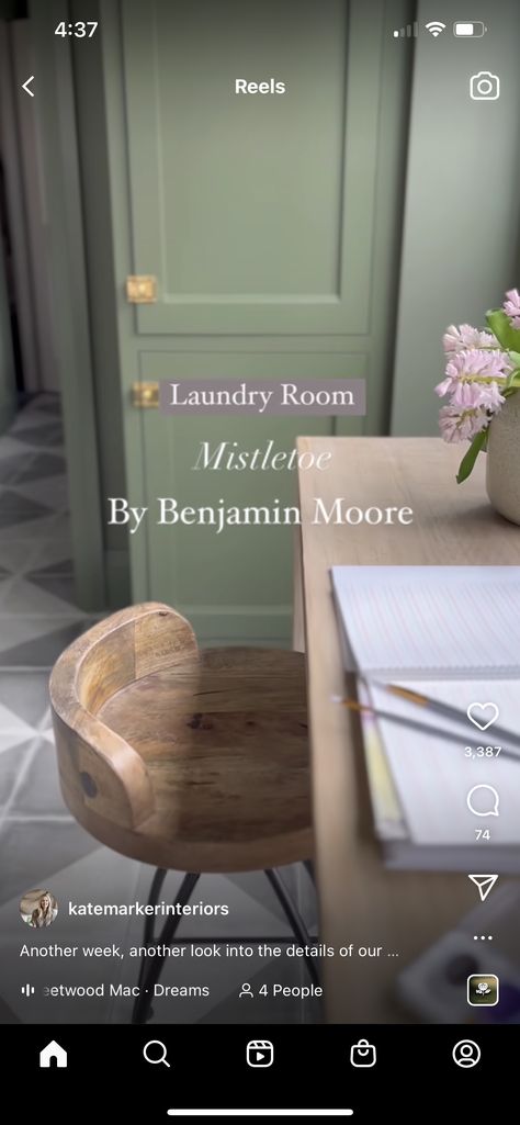 Mistletoe Benjamin Moore, Benjamin Moore Mistletoe, Benjamin Moore, Laundry Room, Reno, Home Diy, Diy Decor, Nursery, Home Decor