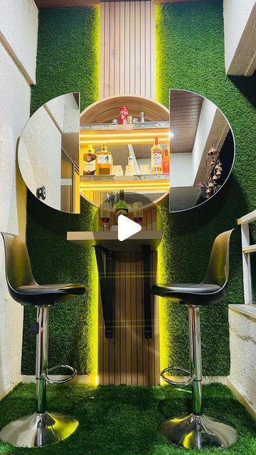 THE URBAN INTERIOR COMPANY on Instagram: "Bar unit for open balcony #theurbaninteriorcompany #tuic #bar #barcounter #balconydecor #balconydesign #luxury #luxuryhome #punecity #punekar #punecity" Bar Unit Design, Bar Unit In Living Room, Open Balcony, House With Balcony, Balcony Bar, Bar Unit, Home Bar Design, House Interior Living Room, Balcony Decoration