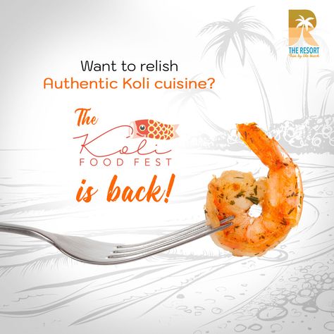 If you are a seafood lover, the Koli food fest is curated just for you! With expert chefs, specializing in Koli cuisine, our mouth-watering dishes are sure to delight you!🌴 For reservations, contact +91 84519 99859 Visit us at www.theresortmumbai.com #TheResort #KoliFest #FishFestival #FishFest #SeafoodFest #Seafood #SeafoodLover #MumbaiSeafoodLover #KoliFoodFestival #KoliFoodFest #KoliFestMumbai #LoveForSeafood Seafood Design, Grocery Store Ads, Seafood Festival, Food Fest, Store Ads, Food Poster Design, Fresh Fish, Sea Food, Instagram Food