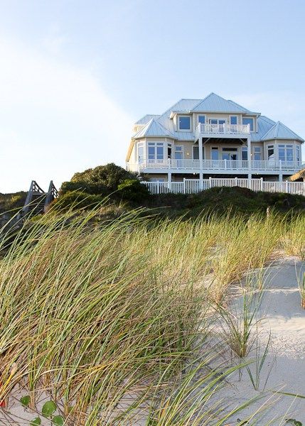 Bluewater Vacation Rentals - Dune View - Emerald Isle, North Carolina | ShesCookin.com North Carolina House Aesthetic, North Carolina Beach House Aesthetic, North Carolina Houses, Hampton Aesthetic, North Carolina Beach House, North Carolina Wilmington, Nantucket Aesthetic, Emerald Isle North Carolina, North Caroline