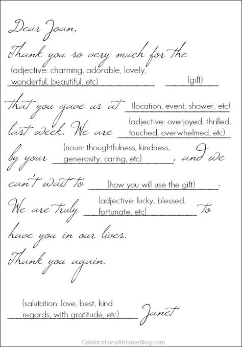 Do you need a guide writing Thank You notes? Look no further; I'm sharing my best tips to make it easier for you. You'll never have writer's block again! thank you note cheat sheet Thank You Notes Wording, Thank You Note Ideas, Baby Shower Thank You Cards Wording, Thank You Note, Thank You Cards Messages, Notes In Books, Thank You Note Wording, High Funny, Thank You Card Wording