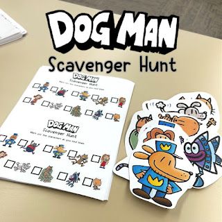 Dogman Party Decorations, Dog Man Activities, Dog Man, Mens Birthday Party, Diy Xmas Gifts, Scavenger Hunts, Bingo Board, 4th November, Diy For Men