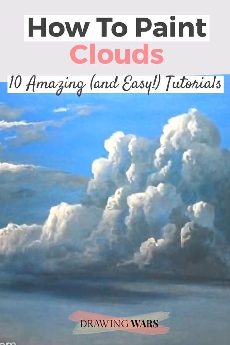 How To Paint Clouds On A Wall, Dreamscape Painting, Rachelle Kearns, Acrylic Clouds, Cloud Painting Acrylic, How To Paint Clouds, Sky Art Painting, Acrylic Painting Ideas, Rainbow Clouds