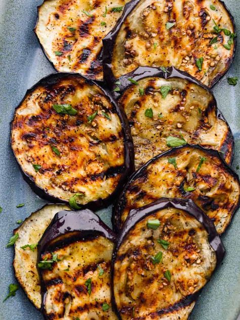 Vegetable Kabobs, Med Diet, Keto Side, Egg Plant, The Recipe Critic, Grilling Sides, Eggplant Dishes, Recipe Critic, Parmesan Recipes