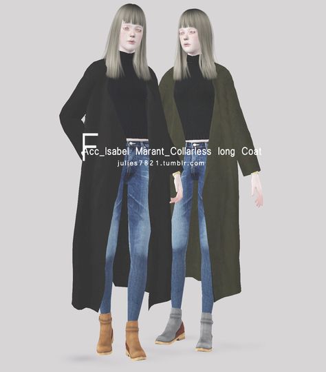 Gigi Hadid Photoshoot, Sims 3 Cc Clothes, Sims 3 Cc Finds, Sims 4 Cc Packs, Long Winter Coats, Long Coat Women, Sims 4 Cas, Sims 4 Cc Finds, Sims 4 Clothing