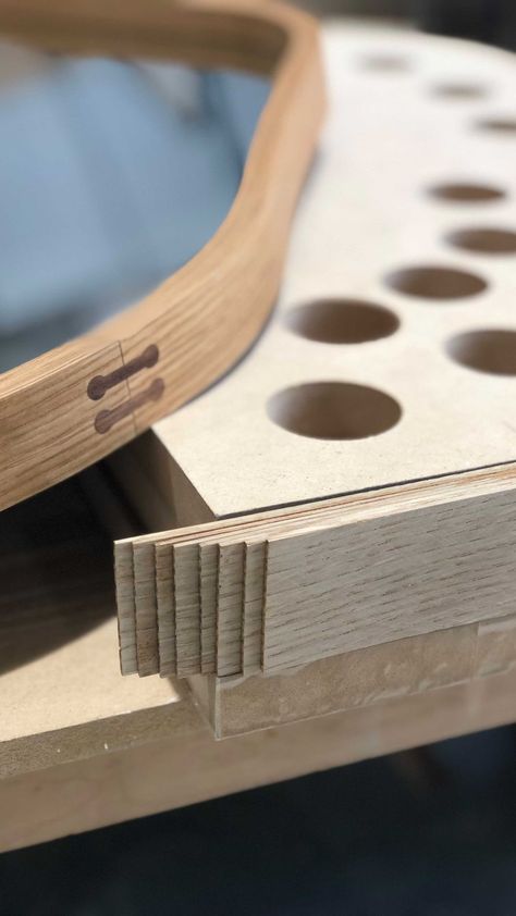 Shaper on Instagram: “Russ and Jake walk through a bent lamination glue up using a #shapermade bending form for our upcoming Session. #shaperorigin…” Bent Lamination, Shop Cabinets, Bent Wood, Bending, Chair Design, Glue, The Originals, Wood, On Instagram