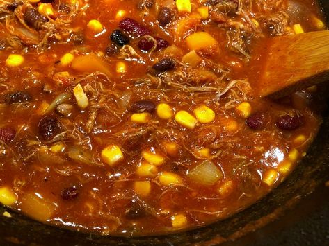 Comforting Carnitas Stew Soup With Carnita Meat, Leftover Pork Carnitas Soup, Carnitas Soup Leftover, Leftover Carnitas Recipes, Carnitas Soup, Leftover Carnitas, Fajita Soup Recipe, Mexican Recipies, Recipes Using Pork