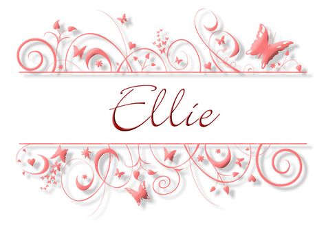 Ellie Ellie Name, Baby Girl Name, Souvenir Store, Girl Name, Unique Baby Names, Monogram Fonts, Name Art, Unique Baby