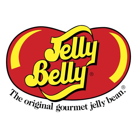 Jelly Belly Logo, Jelly Bean, Jelly Belly, Jelly Beans, Jelly, Candy, Yellow, Red, White