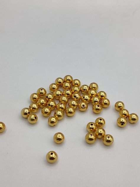 5mm spacer beads, silver, rose, gold, black tone round ball spacer beads Chudi Neck Designs, Golden Beads, Beads Online, Bead Caps, Golden Color, Bead Designs, Metal Beads, Gold Beads, Spacer Beads