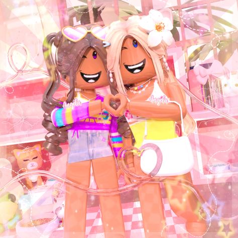 Roblox Bff Profile Pictures, Iphone Wallpaper Preppy, Powerpuff Girls Wallpaper, Wallpaper Iphone Boho, Cute Sister, Person Drawing, Disney Princess Fashion, Roblox Animation, Cute Tumblr Wallpaper