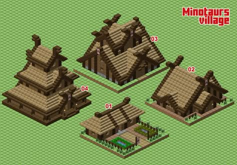 Poppy Cottage, Village Minecraft, Villa Minecraft, Houses Blueprints, Construction Minecraft, Minecraft Japanese, Minecraft Building Guide, Minecraft Village, Minecraft Houses Blueprints