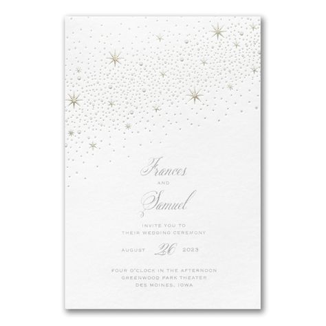 Star Invitations, Celestial Inspiration, Wedding Invitations Save The Date, Vellum Cards, Bat Mitzvah Invitations, White Wedding Invitations, Affordable Wedding Invitations, Printing Wedding Invitations, Anniversary Invitations