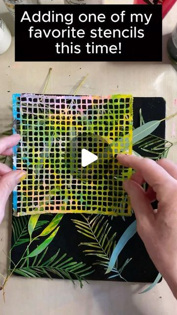 Vikki Reed on Instagram: "Gelli Prints with Leaves and Stencil-Pink Version #gelliplateprinting #gelplateprinting #gelliprint #gelliprintcollagepaper #vikkireedart #printmaking #artheals #mixedmedia #mixedmediaart #gelpress #azartists #phoenixartists #pink" How To Make A Gelli Plate, How To Use A Gelli Plate, Gelli Plate Image Transfer, Stencils For Gelli Printing, Make Your Own Gelli Plate, Gelli Plate Techniques, Gelli Printing Art, Gel Press, Gelli Plate Printing