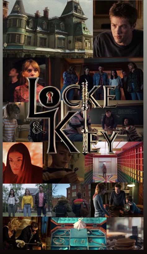 Locke Key Wallpaper, Locke And Key Edits, Locke And Key Wallpaper, Lock And Key Series, Locke & Key, Locke & Key Wallpaper, Lock Key Wallpaper, Locke And Key Aesthetic, Movie Series Poster