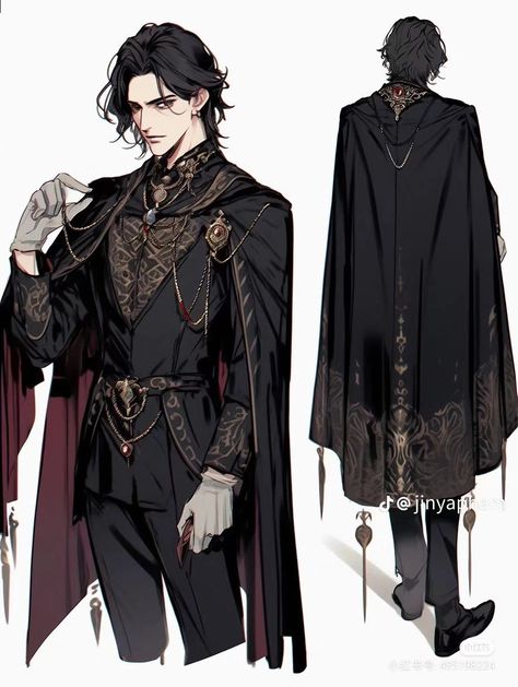 Formal Fantasy Clothes Male, Fantasy Formal Wear Male Art, Male Fantasy Clothing Design Art, Victorian Outfits Male, Male Fantasy Clothing, Modern Vampires, Sigil Tattoo, Fantasy Clothes, Vampire Costume