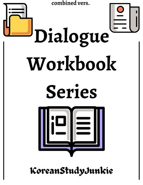 Korean Dialogue, Korean Learning Book, Korean Books In English, Korean Textbook, Korean Workbook Pdf Free, Learn Korean Fast, Grammar Practice, Vocabulary List, Learn Korean