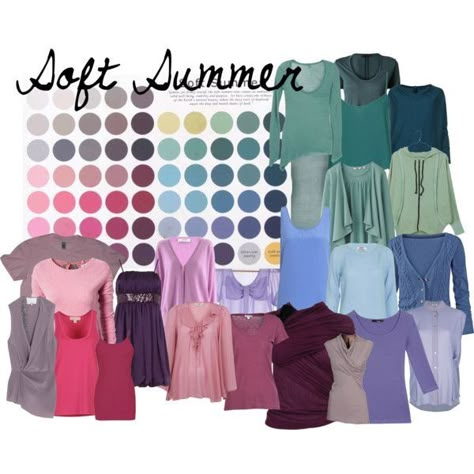 Wiccan Fashion, Soft Summer Fashion, Color Analysis Summer, Cool Summer Palette, Mode Ab 50, Soft Summer Palette, Soft Summer Color Palette, Soft Summer Colors, Estilo Hippy