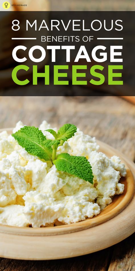 Cottage Cheese Nutrition Facts, Cottage Cheese Diet, Benefits Of Cottage Cheese, Cheese Benefits, Broccoli Nutrition, Cottage Cheese Recipes, Healthy Benefits, Low Fat Diets, Eating Raw