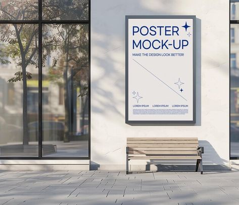 Poster mockup | Premium Psd #Freepik #psd Bedroom Mockup, Poster Mock Up, Fashion Mockup, Poster Mockup Free, Living Room Mockup, Mock Up Poster, Food Mockup, Poster Mockup Psd, Poster Dark