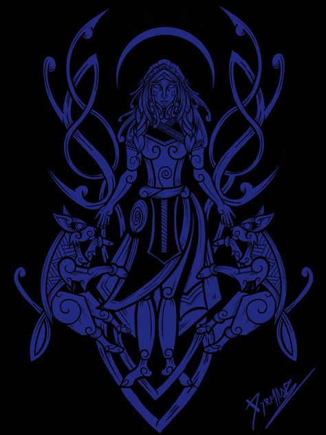 Freyja Goddess Wallpaper, Symbols Of Freya, Freya Tattoo Symbol, Freya Tattoo Norse Mythology, Freya Goddess Tattoo Design, Freyja Tattoo Norse Mythology, Freya Goddess Tattoo, Freya Goddess Art, Freya Tattoo